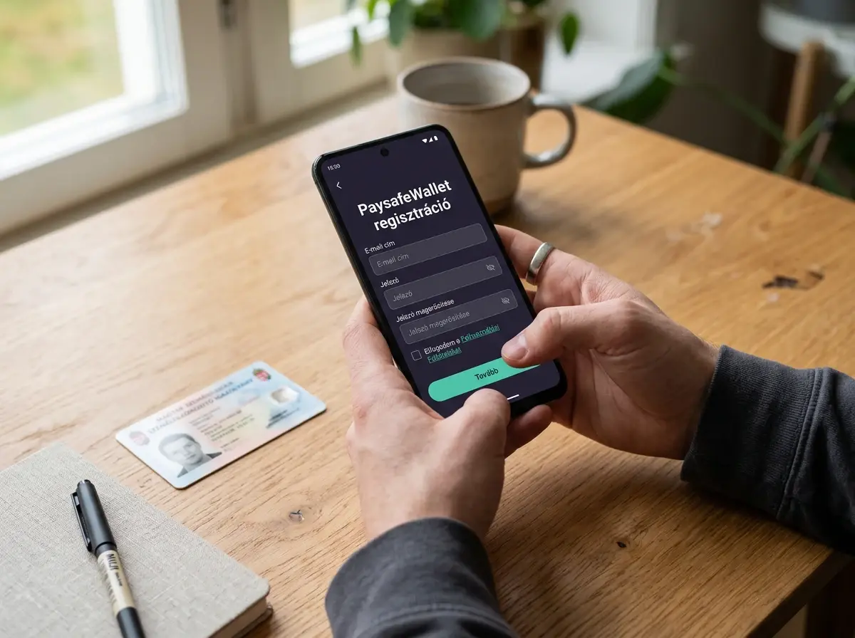 PaysafeWallet és myPaysafe regisztráció lépései — magyar útmutató