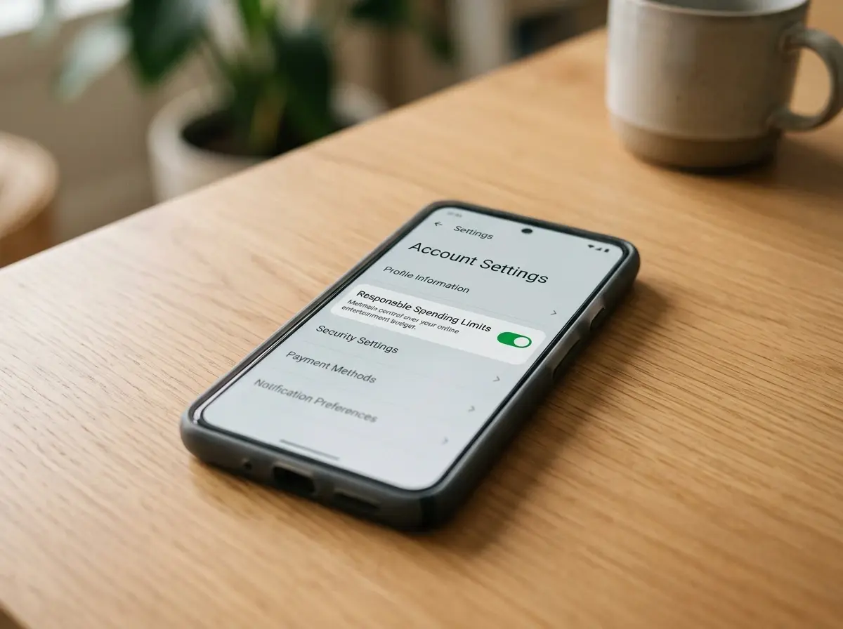 Paysafecard önkizárás és felelős játék limitek beállítása