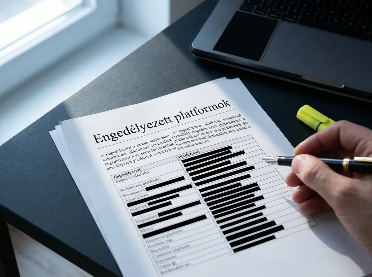 SZTFH-szabályozás és engedélyezett magyar fogadási platformok ellenőrzése